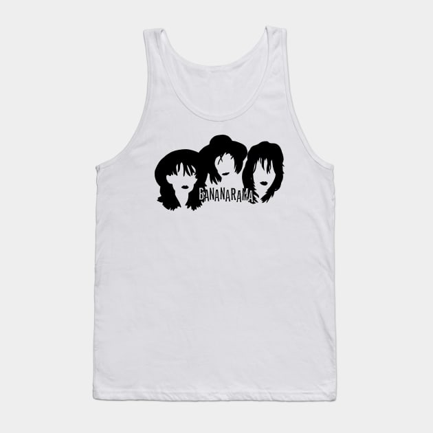 Bananarama (black) Tank Top by noranovak